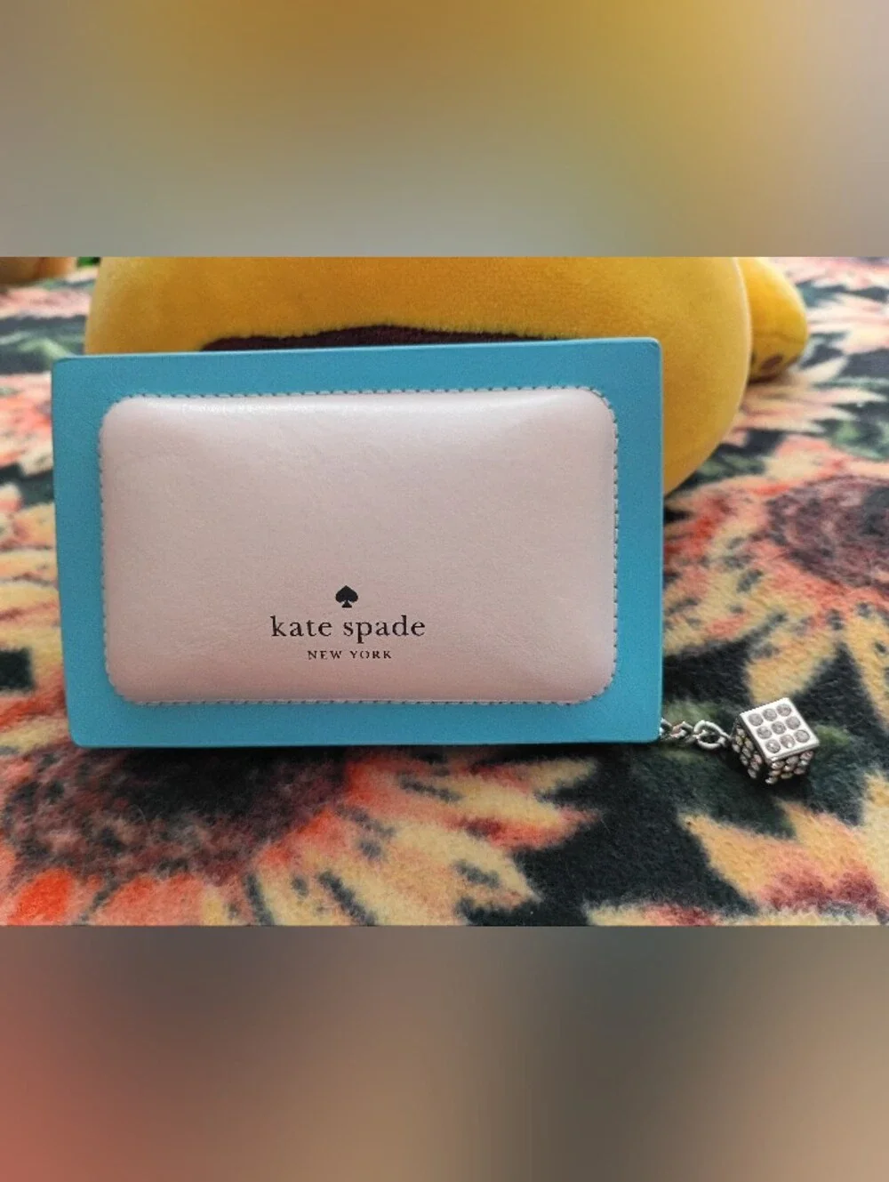 Kate Spade New York Coffee Break 3D Sugar Packet Small Card Holder